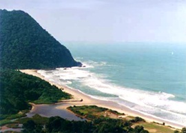 Praia Branca no Guaruja