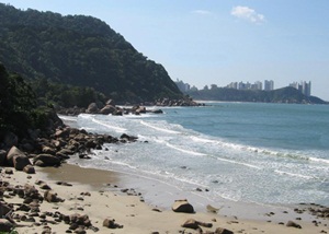 Praia do Bueno no Guaruja