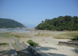 Praia Mar Casado no Guarujá