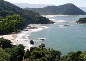 Praia Preta no Guarujá