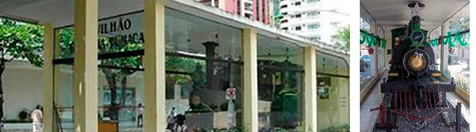 Pavilhão Maria Fumaça no Guarujá